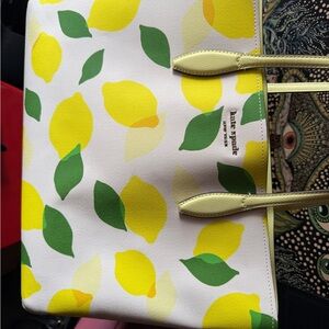 Kate Spade Citrus Delight Tote - Yellow and Green